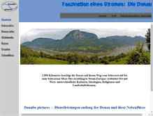 Tablet Screenshot of danube-pictures.de